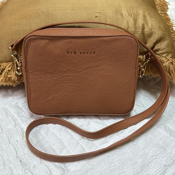 Ted Baker Handbags - Ted Baker Leather Crossbody Brown